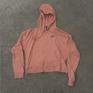 Nike Women's Coral Zip-Up Hoodie